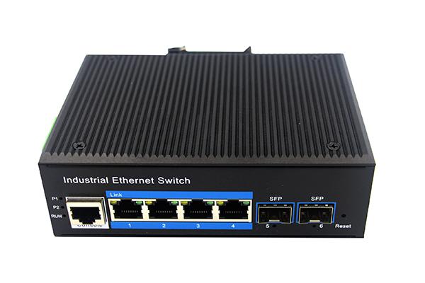 千兆2光4电管理型工业交换机